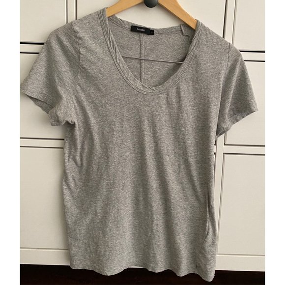 Bassike Tops - BASSIKE Scoop Neck T-Shirt